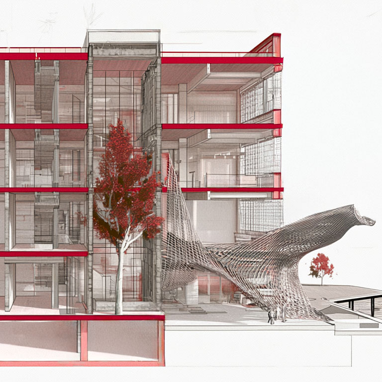 [Ceréna莫笑] fairyland.tw 荒島系列 Project.001 尺度相對論與反機能遺址 解構主義建築作品
